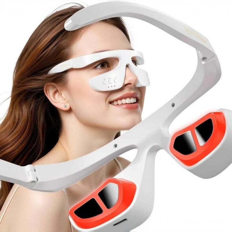 Light Therapy Glasses - Massageador Ocular Inteligente Portátil com Terapia