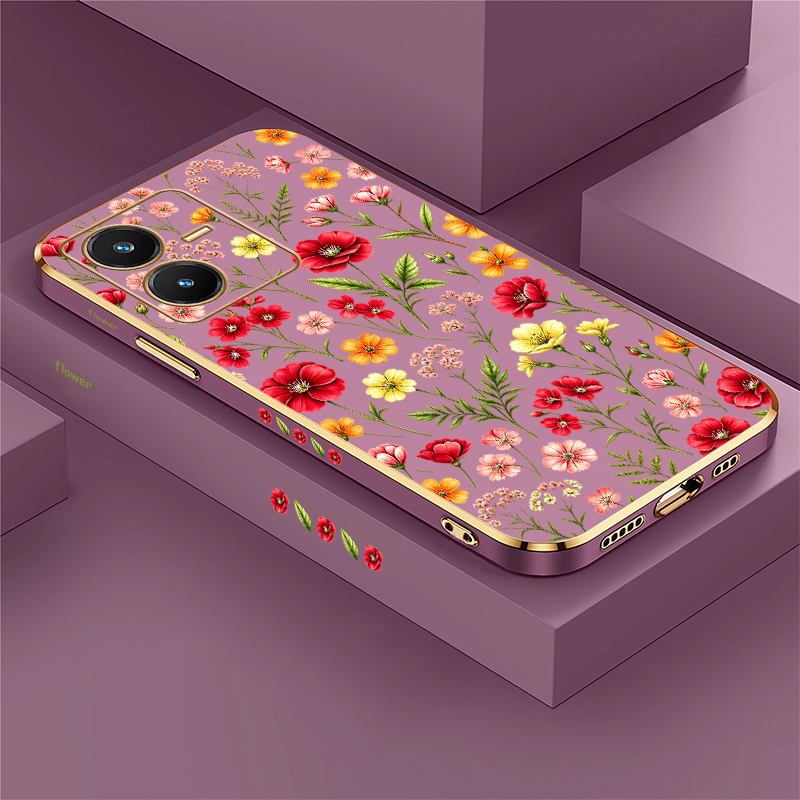 Capa com Padrão de Flores Fofa - Vivo V40 avaliação e preço