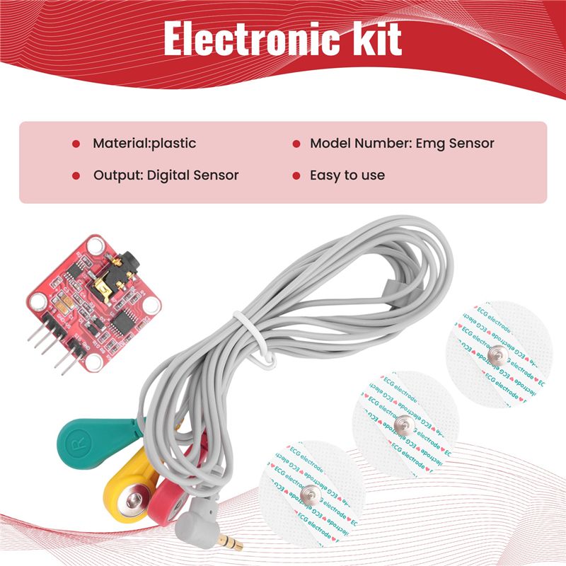 Sensor de Sinal Muscular A21Q  - Muscle Sensor Emg avaliação e preço